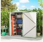 Outsunny Ger&auml;tehaus Metall 0,92 m&sup2; Ger&auml;teschuppen mit Pultdach...