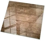 Tulup Tischplatte Bodenplatte Glas Die Struktur von Holzbrettern Tischplatte...