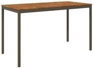 vidaXL Gartentisch Gartenbar-Tisch Natur und Kaffee 180 x 88,5 x 105 cm (1-St)