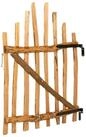 vidaXL Gartentor 100 x 120 cm Bogenzauntor 100x120 cm Impr&auml;gniertes Haselholz...