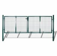 vidaXL Gartentor Gartengitter f&uuml;r Tor Zaun T&uuml;r und Wand 300 x 75 cm
