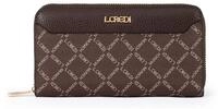 L. CREDI Geldb&ouml;rse Zip Around Wallet, mit RFID-Blocker Schutz