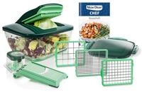 Genius Gem&uuml;seschneider Nicer Dicer Chef Gem&uuml;sehobel 10.tlg, K&uuml;che Helfer