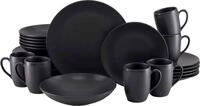 CreaTable Kombiservice Soft Touch, Geschirr-Set, 24-tlg. (24-tlg), 6 Personen,