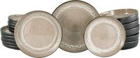 OTTO home Teller-Set modernes Teller Set, Service Novalee (18-tlg), 6 Personen,