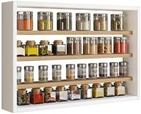 VCM H&auml;ngeschrank Esaldi M B. 60 x T. 10 x H. 40 cm Stauraum f&uuml;r Geschirr,...