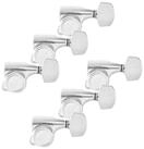 FAME Gitarrenmechanik-Set, (334SM Locking Tuners 6L Chrome Stimm-Mechaniken f&uuml;r