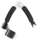 MUSIC STORE Plektrum, String Winder, Deluxe, Black