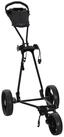 vidaXL Golftrolley 95 x 60 x 130 cm Golf-Dolly Schwarz 95x60x130 cm Eisen