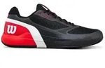 Wilson Rush Pro 5.0 Clay/Sandplatz schwarz/rot/weiss Herren Tennisschuh schwarz...
