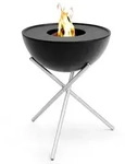 h&ouml;fats Feuerkorb BOWL 57, 70 Feuerschale, (kippbarer Feuerkorb, Stahl...