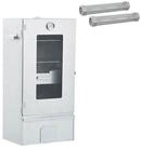 vidaXL Smoker Cold Smoker mit Rauchtube 44,5 x 29 x 83 cm Verzinkter Stahl