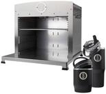 Beefer Gasgrill BEEFER Twin Pro DE/AT 50 mbar Propan ohne Trennwand 800&deg;C