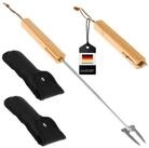 bremermann Grillzange Teleskop-Grillgabeln, inkl. Tasche, aus Edelstahl &...