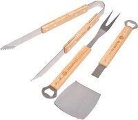 FC Bayern M&uuml;nchen Grillbesteck-Set Grillbesteck 3er Set