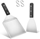 LuxusKollektion Grillbesteck-Set Grillspachtel Set aus Edelstahl f&uuml;r Smash...