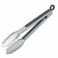 WESTMARK Grillzange + Servierzange, Edelstahllaffen und gummierten Griffen,...