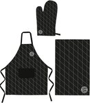 FC Bayern M&uuml;nchen Grillsch&uuml;rze Grill-Set 3-teilig