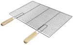 ECD Germany Grillrost Grill aus Edelstahl mit abnehmbaren Griffen robust &...