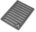Grillrost.com BBQ Grillrost BBQ Ofenrost Stahl 15x21cm, Made in Germany schwarz...