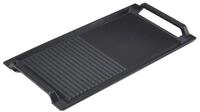 Arebos Grillplatte Grillpfanne Induktionsgrillplatte Gusseisen Bratpfanne BBQ