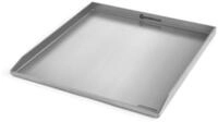 BURNHARD&reg; Grillplatte Plancha Edelstahl EARL 42,5 x 39,6 x 3 cm