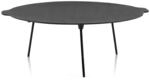 BBQ-Toro Grillplatte Gusseisen Grillplatte &Oslash; 60 cm mit 3 Beinen, Untersetzer...