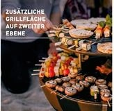 h&ouml;fats Feuerkorb BOWL Warmhaltering, (Erweiterung des Bowl Sear Grate,...