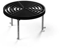 h&ouml;fats Feuerschale Sear Grate BOWL, (Gussrost f&uuml;r zus&auml;tzliche Grillfl&auml;che...