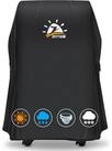 LuxusKollektion Grillabdeckhaube Grillabdeckung 76 cm PU Wasserdicht...