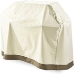 Lumaland Schutzplane Grillabdeckung Grill Abdeckhaube 152x63x125cm Wasserdicht