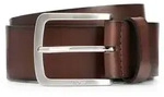 BOSS Lederg&uuml;rtel Jor Sz40 Belt aus echtem Rindsleder braun W120