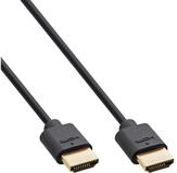 Inline Slim Ultra High Speed HDMI Kabel, 8K4K, Stecker / Stecker, 0,3m...