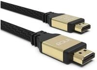 INCA IHD-02 HDMI-Kabel 2 m HDMI Typ A (Standard) Schwarz, Gold HDMI-Kabel
