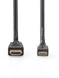 Nedis CVGL34500BK15 HDMI-Kabel, High Speed ​​HDMI Kabel mit Ethernet, High...