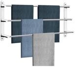 LuxusKollektion Handtuchstange Handtuchstange ohne Bohren Bohren Edelstahl 304...
