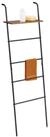 relaxdays Handtuchleiter Industrial Handtuchleiter mit Ablage