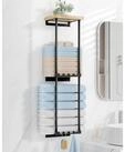LuxusKollektion Handtuchregal Handtuchregal bohrfrei Wandmontage Ablage 6