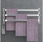 LuxusKollektion Handtuchstange Handtuchhalter ohne Bohren Silber Wand Bad...