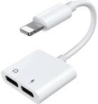 JOYROOM Adapter f&uuml;r Kopfh&ouml;rer - kompatibel mit iPhone Laden und Musik h&ouml;ren
