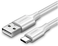 UGREEN 1M Kabel USB - USB Typ-C Quick Charge 3.0 wei&szlig; USB-Kabel