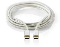Nedis CCTB64750AL10 USB-Kabel, USB-Kabel, USB-Kabel (100 cm), USB-C, 10 Gbps,