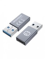 GRAUGEAR G-AD-CTA-10G USB-Adapter, USB 3.2 Adapter, Type C zu Type A, 10 Gbit/s,