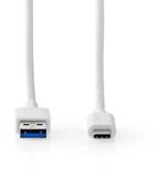 Nedis CCGW61650WT10 USB-Kabel, USB-Kabel, USB-Kabel (100 cm), USB 3.2, USB-C,...