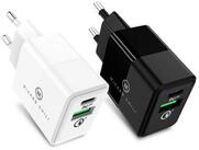 Wicked Chili 2X Dual USB Netzteil mit Quick Charge 3.0 + USB-C PD...