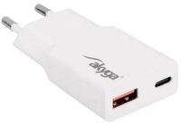 Akyga USB-Ladeger&auml;t USB-A + USB-C PD 5-20V / max. 3A 30W Quick AK-CH-27