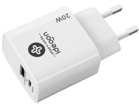shop'n smile ideoon USB C Ladeger&auml;t 20W Fast Charger Power Delivery Netzteil USB-A