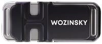 Wozinsky Kabelbinder Magnetischer Telefonhalter mit Kabelorganisation Schwarz