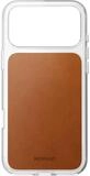 Nomad Smartphone-H&uuml;lle Clear Leather Case iPhone 18 Pro Max Saddle Hw.