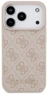 Guess Smartphone-H&uuml;lle 4G Classic kompatibel mit iPhone 18 Pro, 17 Pro Pink 6,3